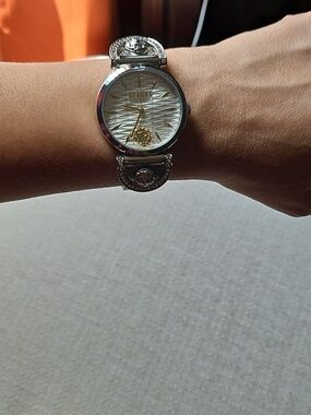 Versus By Versace Silver and Gold Ladies Watch